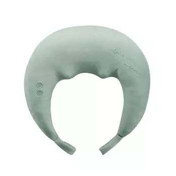 Массажная подушка для шеи Lourdes Hot Neck ATEX зеленая AX-HP392gn зелёный