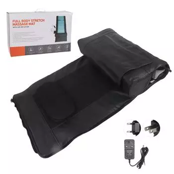 Массажная подушка для тела с электрическим подогревом, вибрационный массажер всего тела, подушка для кровати, 100240 В Prise EU 100-240V