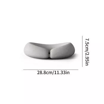 Массажная подушка из пены с эффектом памяти, универсальная подставка для лица для массажа, спа, подушка для салона красоты, расслабляющая U-образная подушка для лица