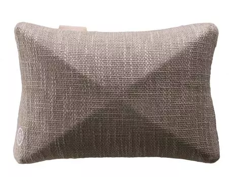 Массажная подушка Lourdes S DP серебристо-серая AX-HCL139gr