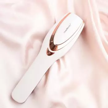 Массажная расческа для фототерапии, электрический массажер для головы, щетка для акупунктуры, головная боль, снятие стресса, светотерапия, предотвращение выпадения волос