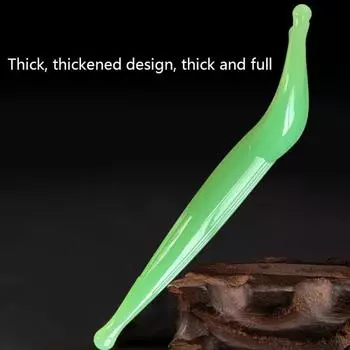 Массажная расческа для головы Гуаша Палочка Расческа с пятью зубцами Инструмент Массаж головы и тела Давление Драгирование Меридиан Снятие стресса Натуральная смола кофейный