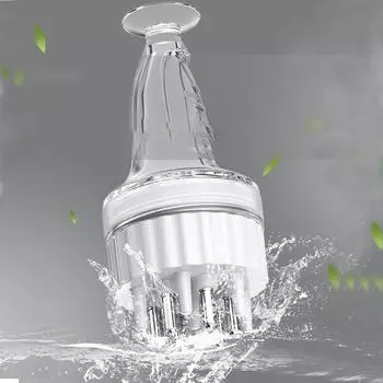 Массажная расческа для кожи головы, для роста волос на голове, сыворотка для восстановления роста волос, щетка для масла, питающая корни волос, расческа против волос clear white