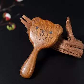 Массажная расческа для кожи головы с рисунком из сандалового дерева, расческа Meridian с 28 грубыми зубьями, расческа для волос на голове, массаж тела, скраб для тела, гуаша