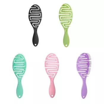 Массажная расческа для полых волос, массажная расческа для волос по меридианам головы