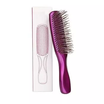Массажная расческа для сухой и влажной кожи головы для женщин, питание и распутывание волос, антистатическая бытовая расческа One Size