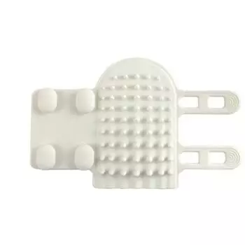 Массажная расческа для удаления шерсти домашних кошек, кошачья царапка, щетка для груминга котят, самоочищающиеся настольные кошачьи расчески белый