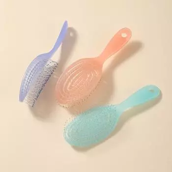 Массажная расческа Huiyun New - расческа для укладки волос Jelly Color для быстрой сушки и разглаживания волос