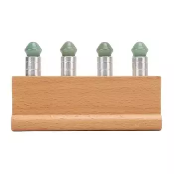 Массажная расческа Jadestone Scraping, прямоугольная, с 4 головками, многофункциональная, успокаивающая кожу, скраб для кожи головы Guasha