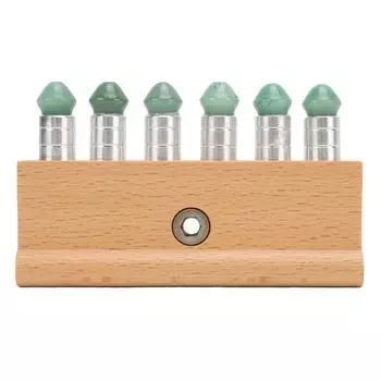 Массажная расческа Jadestone Scraping с 6 головками, массажный инструмент для похудения Jadestone Energy Gua Sha Scraping Devi