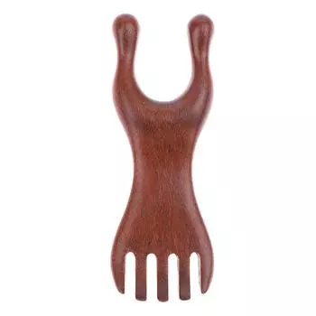 Массажная расческа с пятью когтями для головы, лица, носа, глаз, плеч, шеи, скребковая расческа для меридиана, акупунктурный массажный инструмент для терапии кровообращения