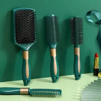 Массажная расческа с воздушной подушечкой унисекс для укладки вьющихся волос