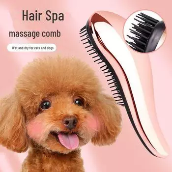 Массажная расческа Teddy Pet для ухода за собаками - пушистая шерсть и инструмент для чистки 1 Piece