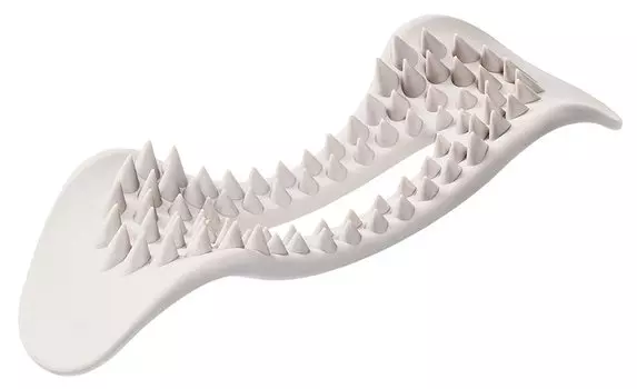 Массажная щетка для кожи головы Alphax Scalp, женская, Hogsia Scalp, серая, 1 шт., мужская