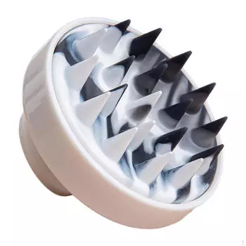 Массажная щетка для нежного ухода за волосами для дома и домашних животных black