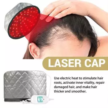Массажная шапочка для роста волос Питательная маска для борьбы с выпадением волос Шлем для восстановления роста волос Устройства для ухода за волосами в салонах 1pcs