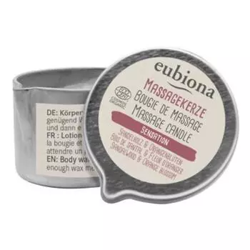 Массажная свеча Eubiona Sensation 50 мл