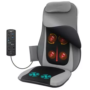 Массажное кресло Cozwish Massage Massage Massage Seat для талии и спины, 3 уровня нагрева, низкое, легкое для домашнего рабочего места, сиденья, машины, стула, оборудования,