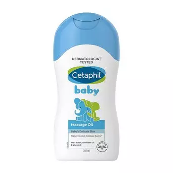 Массажное масло для детской нежной кожи (200 мл), Massage Oil Baby s Delicate Skin, Cetaphil
