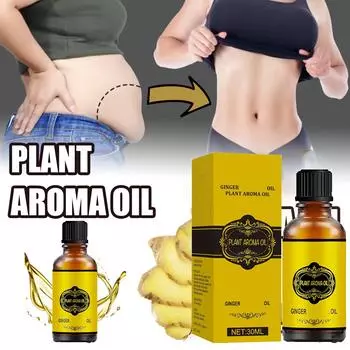 Массажное масло для моделирования тела, лимфодренажное масло, масло для похудения живота, борьба с упрямым животом, массаж способствует сжиганию жира, 30 мл One Size