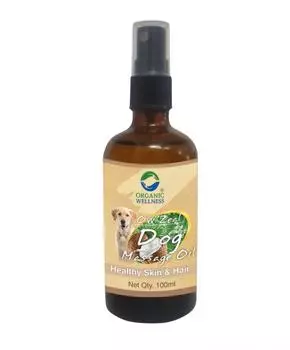 Массажное масло для собак (100 мл), Dog Massage Oil, Organic Wellness