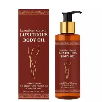 Массажное масло для тела способствует циркуляции крови, увлажняющее массажное масло улучшает масло для ухода за сухим телом, 100 мл One Size белый