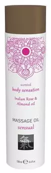 Массажное масло Эротическая роза и миндаль 100мл TU прозрачный