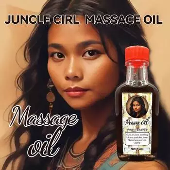 Массажное масло Jungle Girl Массажное масло Многофункциональное успокаивающее боль в теле Эфирное масло для здоровья 50ml
