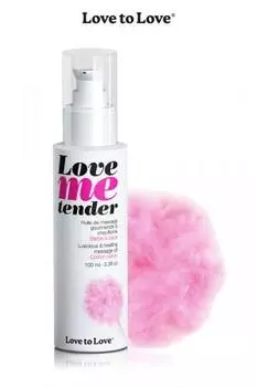 Массажное масло с сахарной ватой 100мл TU прозрачный