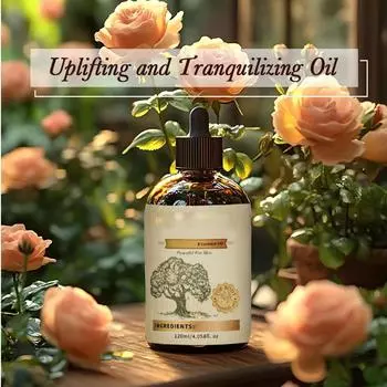 Массажное масло - Ультрамягкое с успокаивающим ароматом - Изготовлено из натурального масла - Подходит для всех типов кожи. Мужчины и женщины 120 мл One Size