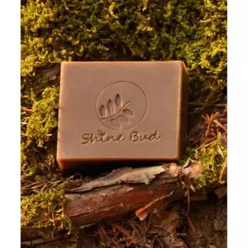 Массажное мыло Shinebud Aroma, упаковка 100 г X 2, шведская сосновая смола NONE