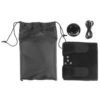 Массажное обертывание для ног с подогревом, расслабление икр, 4 импульсных режима, массажер для ног с горячим компрессом