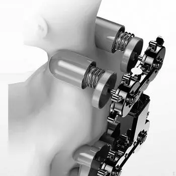 Массажное сиденье Вращающийся шарик Компонентная сборка Ролик для шеи Аксессуар Механизм Замена