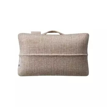 Массажное устройство Atex для талии, плеч, спины, массажная подушка Lourdes Mini бежевого цвета, производитель Япония, отечественный AX-HCL318be бежевый