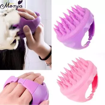 Массажные щетки для душа, силиконовые щетки для массажа головы, тела, кожи головы, расческа, шампунь для ванны, аксессуары для мытья кожи, инструмент для ухода за красотой