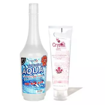 Массажный гель для похудения тела Love Gel, новый кристаллический гель 100 мл + Aqua Gel 450 мл Массажный гель Love Gel