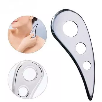 Массажный инструмент Гуа Ша из нержавеющей стали, отличный инструмент для мобилизации мягких тканей
