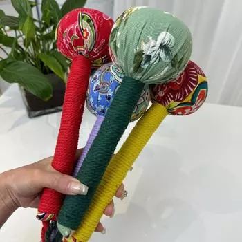 Массажный инструмент Relax Knock, наполнитель из полыни и трав, удобный перкуссионный массажер, молоток, травяная медицина, акупунктурная точка M