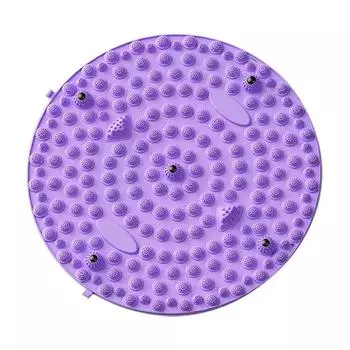 Массажный коврик для ног, акупрессурный коврик, утолщенный для снятия напряжения в ногах (Фиолетовый 35см)