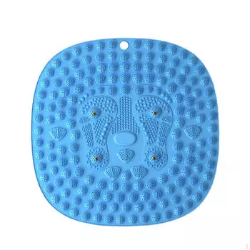 Массажный коврик для ног, портативный расслабляющий акупрессурный коврик для йоги, гостиной, дома синий
