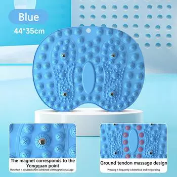 Массажный коврик для ног с магнитотерапией, акупрессурой, эргономичный для расслабления ног, подушка для точечного массажа для облегчения боли в ногах