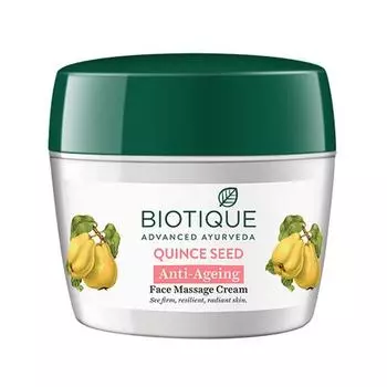 Массажный крем для лица с Айвой (175 г), Quince Seed Anti-Ageing Face Massage Cream, Biotique 19.925