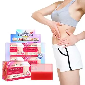 Массажный крем для ухода за телом, мыло для похудения, уменьшение целлюлита, формирование кожи, мыло для здоровья, похудение, натуральное растение