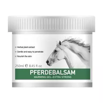 Массажный крем с конским каштаном для шеи, плеч, суставов, мышечного напряжения, согревающая мазь для талии 250 мл One Size