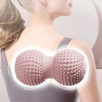 Массажный мяч для лакросса, терапия триггерными точками, роликовый массажный мяч с арахисом, набор для ног, миофасциальный релиз, мяч для лакросса для ног