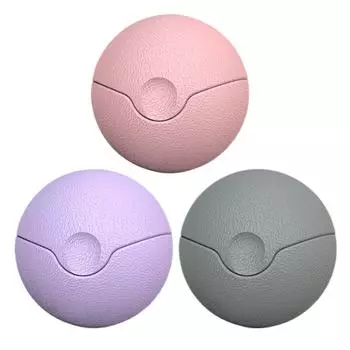 Массажный мяч с арахисом для фитнеса, йоги, TPE, облегчение боли, массажный мяч для фасции, массажные шарики для лакросса для болей в мышцах, плечах, шее, спине розовый