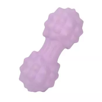 Массажный мячик из арахиса Многонаправленный массаж Эргономичный Мягкий Двойной Массажный Мячик Лакросс для фиолетовый