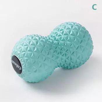 Массажный мячик с арахисовым маслом Eva Roller Мяч для лакросса Высокое качество Йога Пилатес Снятие мышечной боли синий