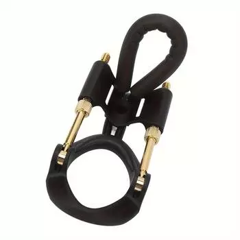 Массажный мужской комплект кронштейнов, мужской комплект кронштейнов для растяжки для интимной части тела, регулируемый носимый размер мужской комплект удлинителей для поддержки тяги, невероятная производительность