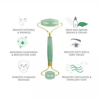 Массажный набор из натурального нефрита, скребковый массажный инструмент из нефрита, используется для ухода за кожей лица, шеи, рук, плеч, ног, тела/придания сияния зелёный